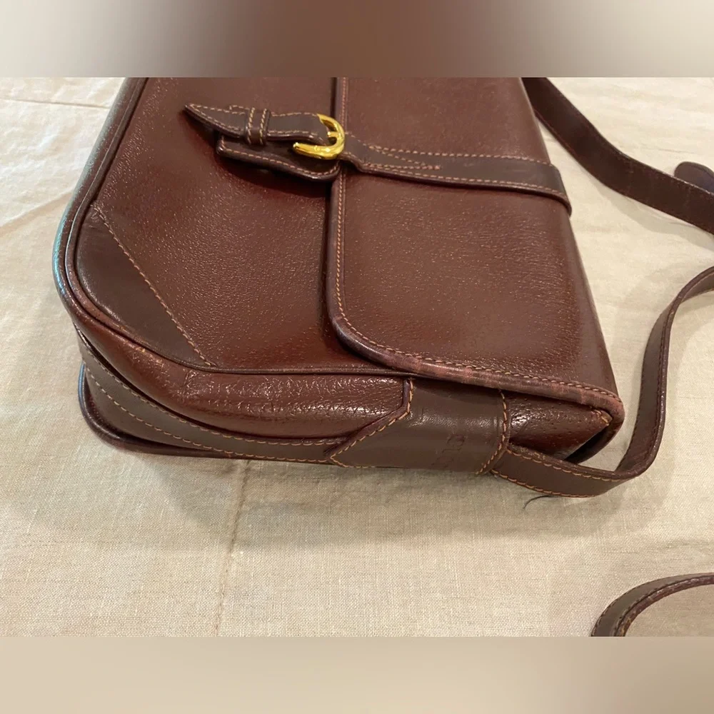 Gucci Brown Leather Crossbody Bag - Picture 5 of 16